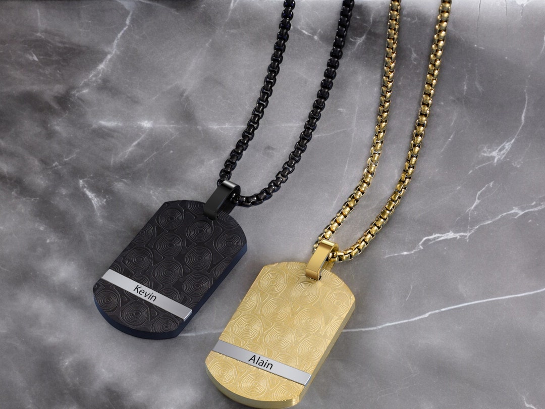 I AM ARMY STRONG Honor Dog Tag Necklace - Stainless Steel (Sam's Tags And MORE)