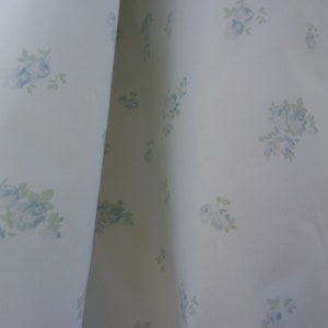 108&quot; Wide Rachel Ashwell Shabby Chic Petite Bouquet Blue 100% Cotton Poplin BTY Continuous Yards