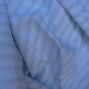 102&quot; Wide x 1 yard  RARE Rachel Ashwell Shabby Chic Boutique Sea Stripe  Fabric 100% Cotton Poplin Bedding Shower Curtains Light Home Decor