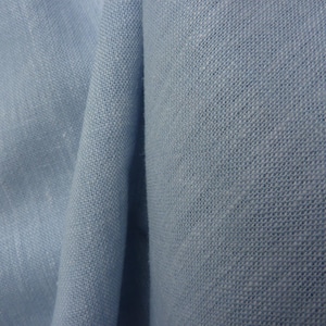 108&quot; Wide Rachel Ashwell Shabby Chic Yarn Dyed Chambray Blue  Linen Fabric-SOFT Hand Bedding, Clothing,  BTY- Continuous Yardage