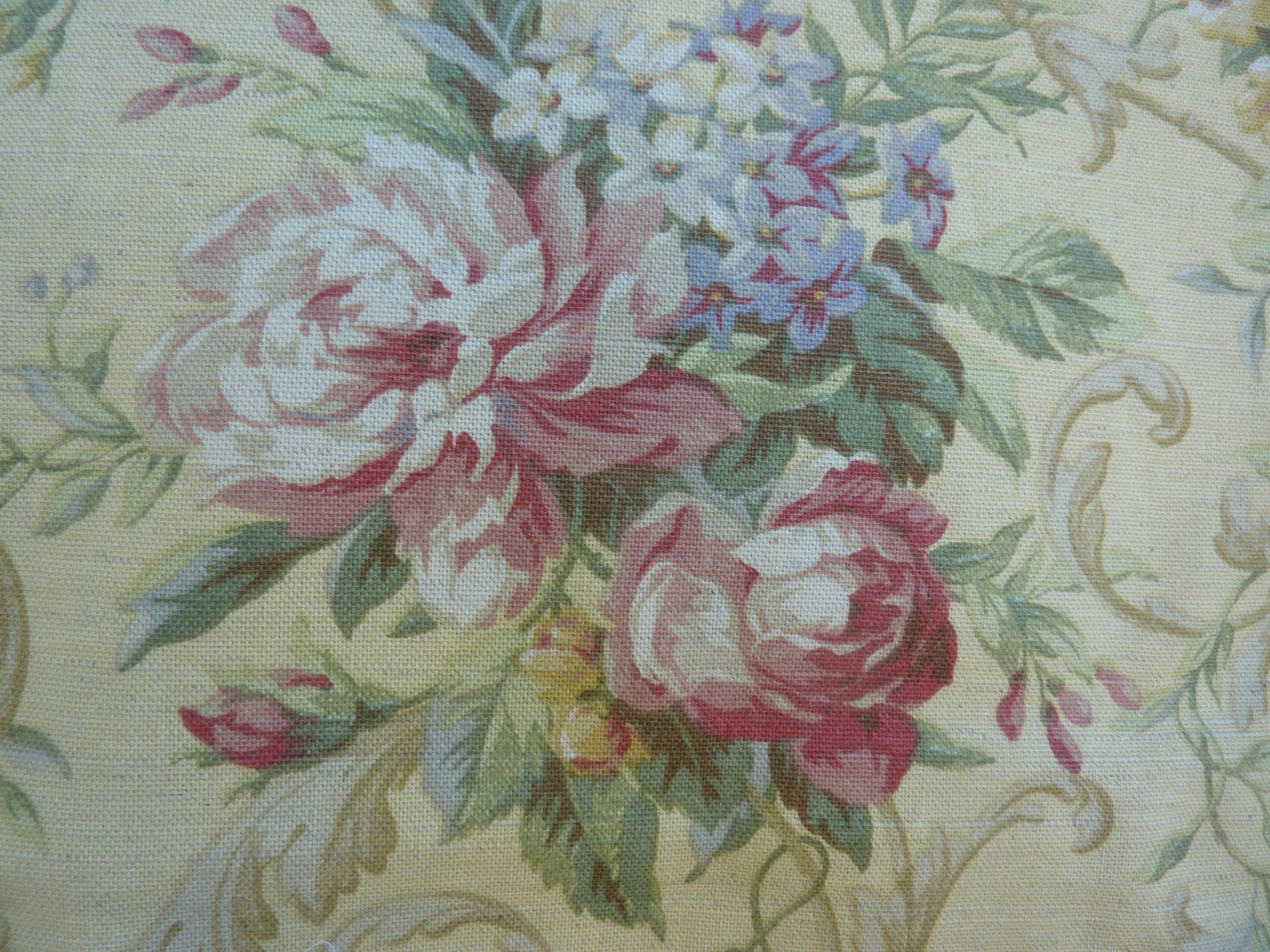 Vintage Once Upon a Rose Raymond Waites Floral Hat Box Round Storage 13