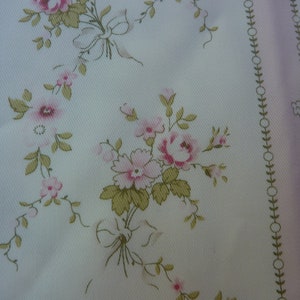 French Ticking Falling Roses Collection Cotton Twill Fabric Ralph Lauren Appeal