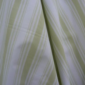 Rachel Ashwell Shabby Chic Pistachio Awning Stripe   54&quot; wide BTY