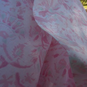Rachel Ashwell Shabby Chic Boutique Indes  Pink/Mint - 54&quot; W- 100% Cotton Lawn BTY