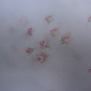 108&quot; Wide x36&quot; Rachel Ashwell Shabby Chic Sprinkles Faded Pink/White Cotton Poplin-  THINK! Shower Curtains, Bedding, Curtains, Tablecloths