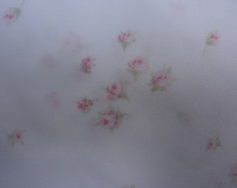 108" Wide BTY Rachel Ashwell Shabby Chic Sprinkles Faded Pink/White Cotton Poplin