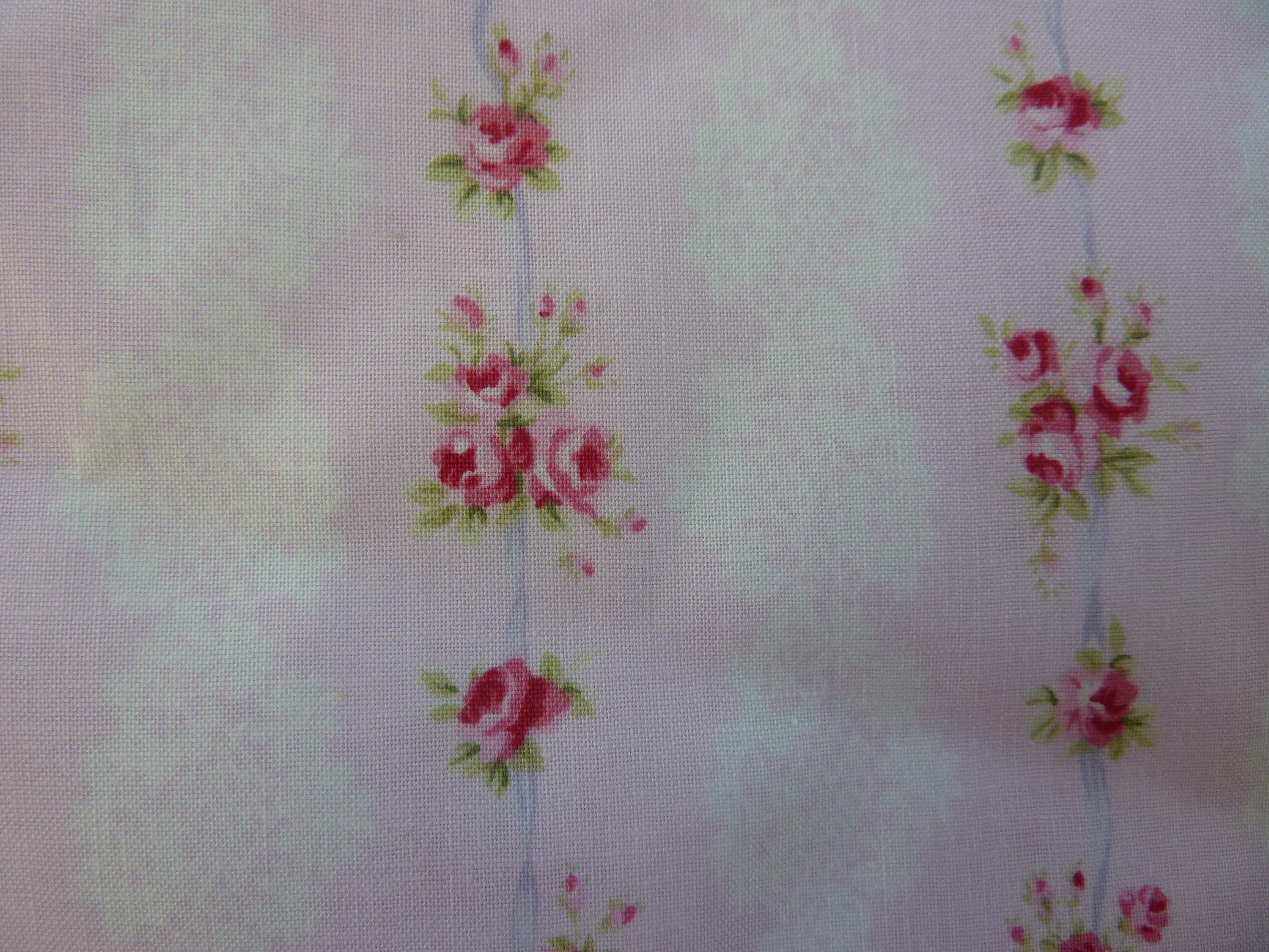 Japanese Yarn Dyed Stitches Cream with Pink and Pistachio Japanese Yarn Dyed Stitches Cream with Pink and Pistachio