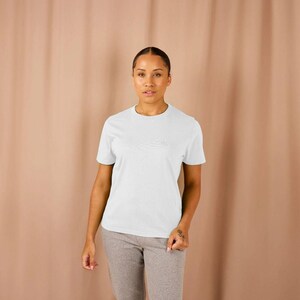 Women's Organic Cotton Tee: Plain Sustainable T-Shirt image 8
