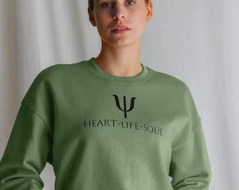 Psi Heart Life Soul Sweat-shirt pour femme