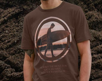 Chemise de surf amusante