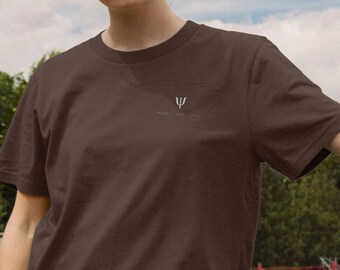 Psi Women Plain Heart Life Soul T-shirt