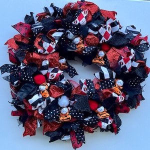 Wildcats Wreath: Baker County Wildcats Fan Decor