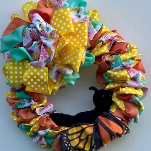 Ruhender Schmetterling Kranz: Frühling & Sommer Dekor