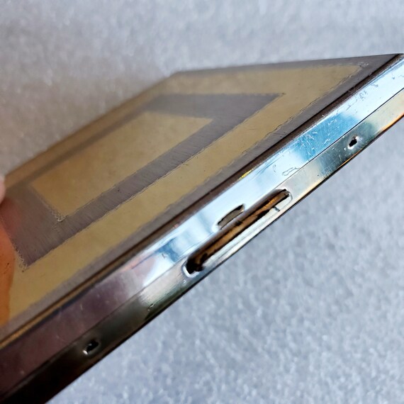 J.V. Pilcher Powder Compact With Mirror, Unused N… - image 3