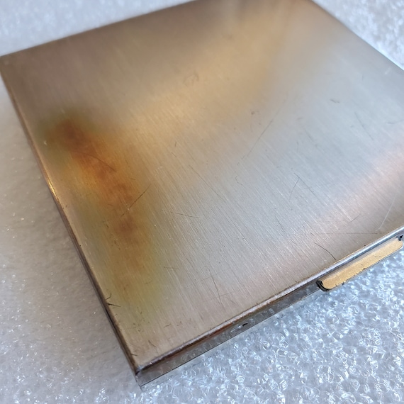 J.V. Pilcher Powder Compact With Mirror, Unused N… - image 10