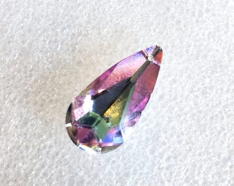 Traanhanger Vitrail Light, 24 x 12 mm, Swarovski-kristal, artikel 6100