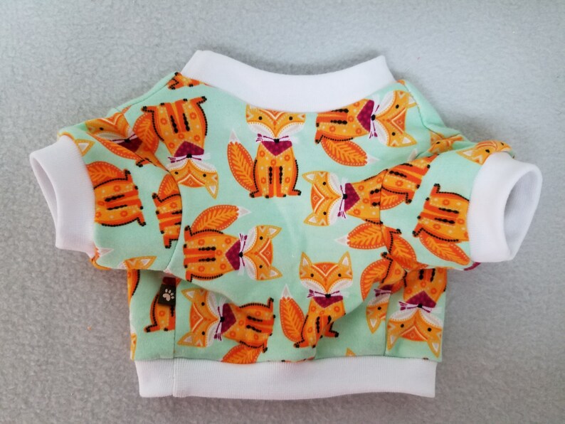 Dog Clothes Foxy Tshirt Small Dog Clothes Chihuahua Yorkie Etsy