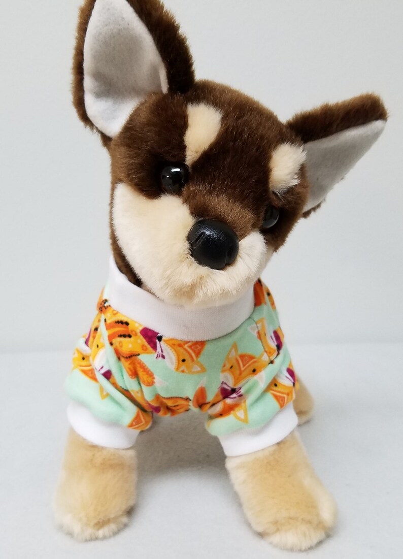 Dog Clothes Foxy Tshirt Small Dog Clothes Chihuahua Yorkie Etsy