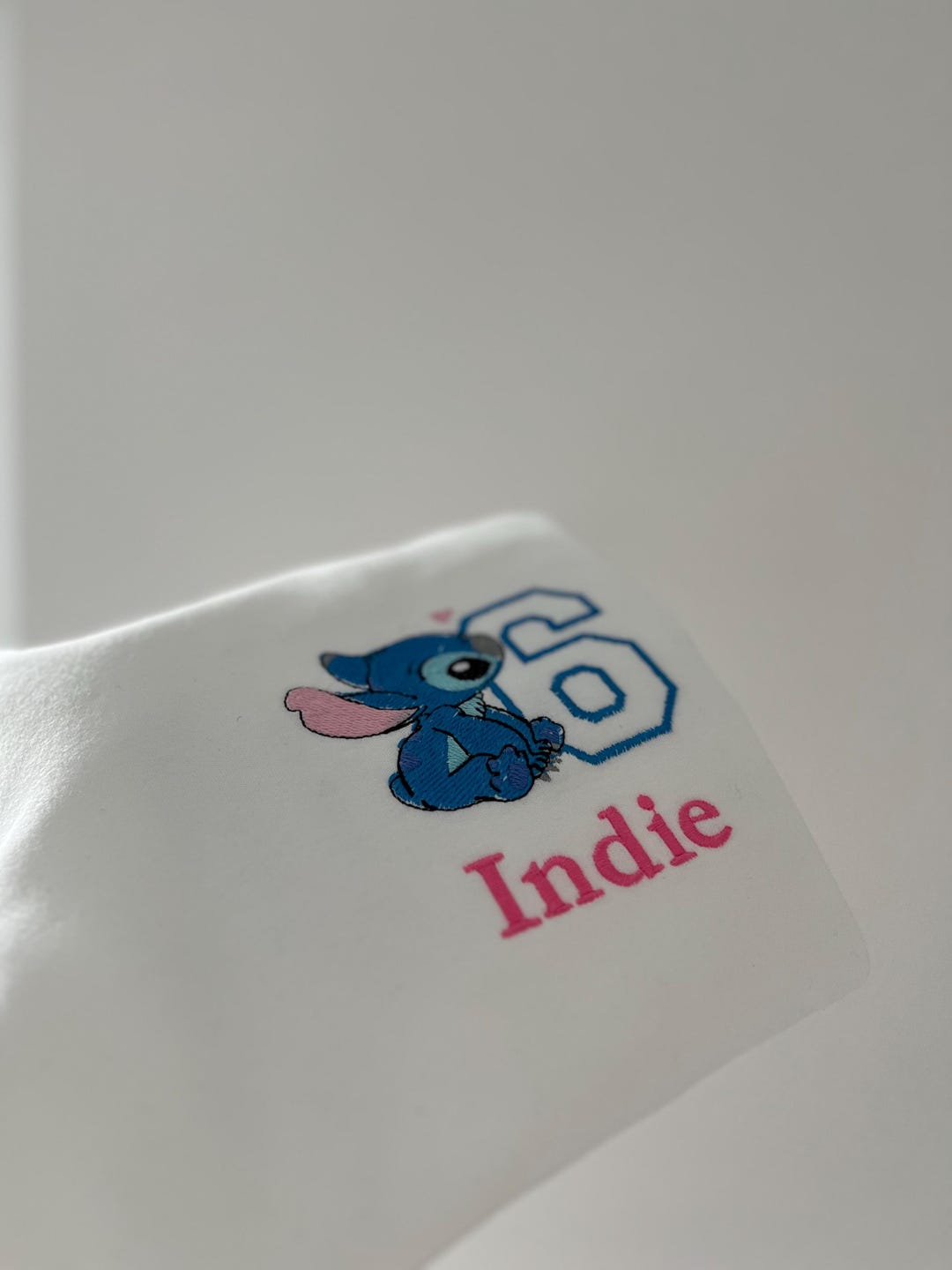 Stitch R Initial Personalised Embroidered Stitch Initial | Birthday Top | Sweatshirt ...