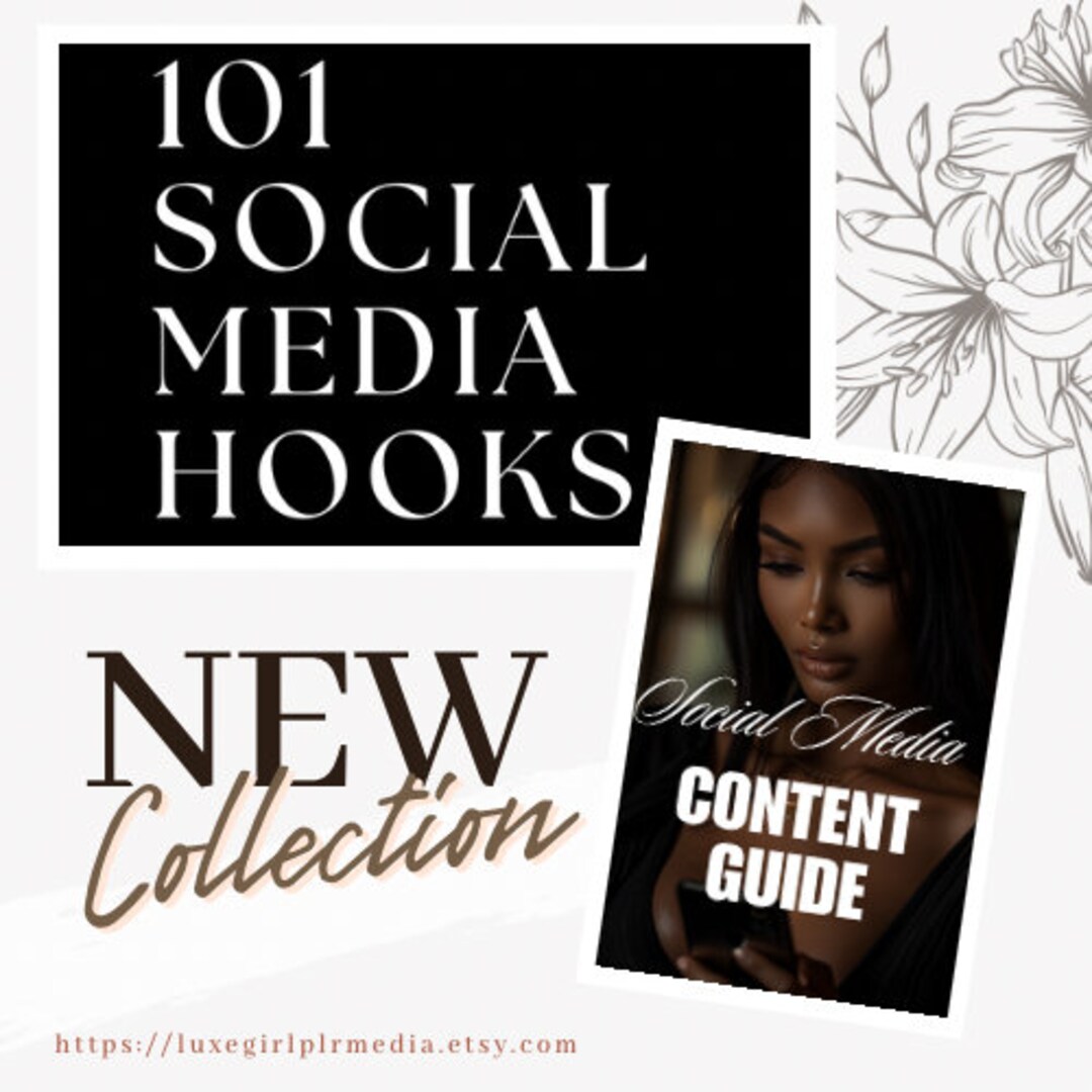 Social Media Content Guide With Master Resell Rights MRR and Private ...