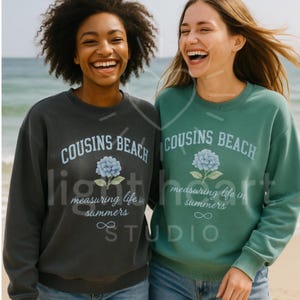Team Conrad sweatShirt, Cousins Beach seeatshirt, Summer I Turned Pretty sweatShirt, Bonrad sweatShirt, YA Book Merch, Comfort colors