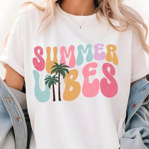Summer Vibes Women Shirt, Summer Lover Gift, Summer Vacation Tee, Hello Summer Shirt, Beach Lover Gift, Beach Vibes Tee, Beach Life Gift Tee