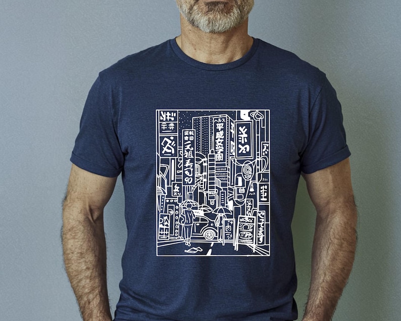 Minimalist Tokyo Street Shirt, Tokyo Shirt, Tokyo Japan Shirt, Japan Travel Gift, Tokyo Lover Tee, Japan Vacation Gift,Japan Streetwear Tee image 3