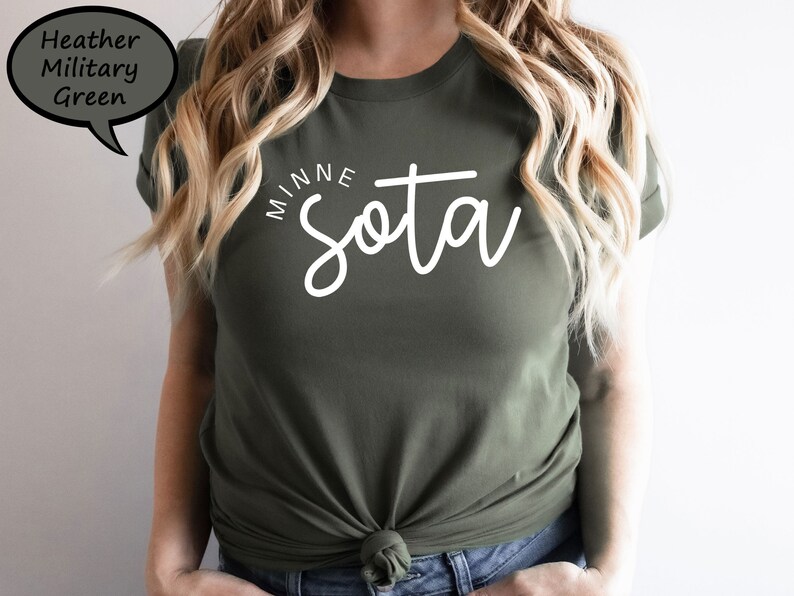 Minnesota Shirt, Women’s Minnesota Shirt, State Of Minnesota Shirt, Minnesota Girl Tee, Moving to Minnesota Gift Tee, Minnesota Travel Shirt image 2