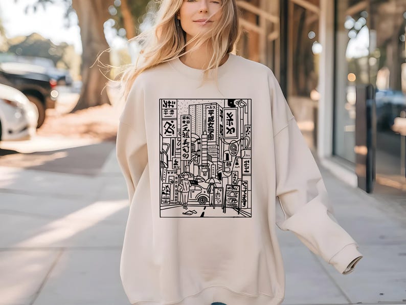 Minimalist Tokyo Street Shirt, Tokyo Shirt, Tokyo Japan Shirt, Japan Travel Gift, Tokyo Lover Tee, Japan Vacation Gift,Japan Streetwear Tee image 2