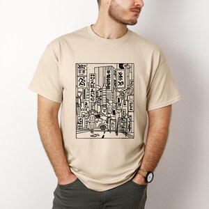 Minimalist Tokyo Street Shirt, Tokyo Shirt, Tokyo Japan Shirt, Japan Travel Gift, Tokyo Lover Tee, Japan Vacation Gift,Japan Streetwear Tee image 5