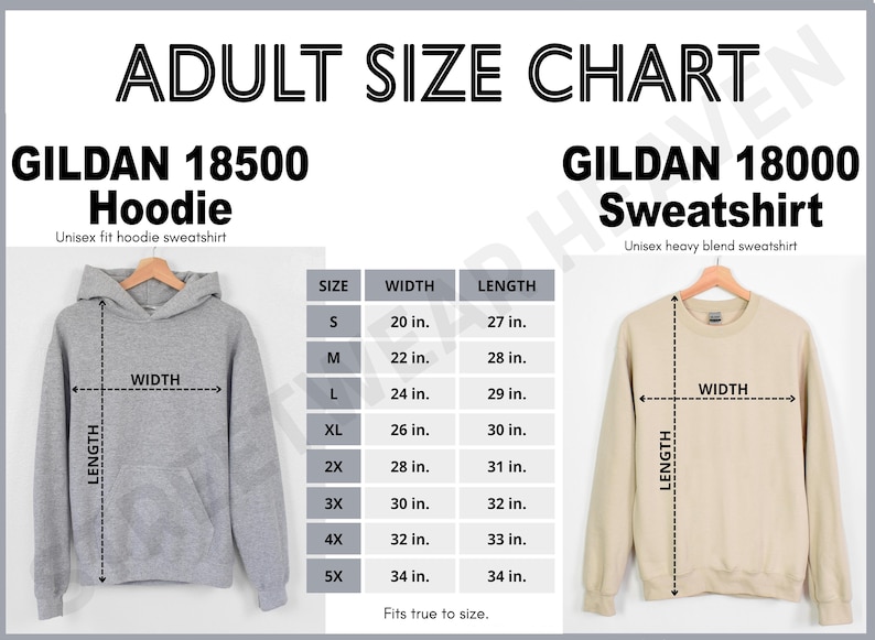 a hoodie size chart for a women's hoodie