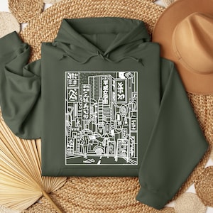 Minimalist Tokyo Street Shirt, Tokyo Shirt, Tokyo Japan Shirt, Japan Travel Gift, Tokyo Lover Tee, Japan Vacation Gift,Japan Streetwear Tee image 4