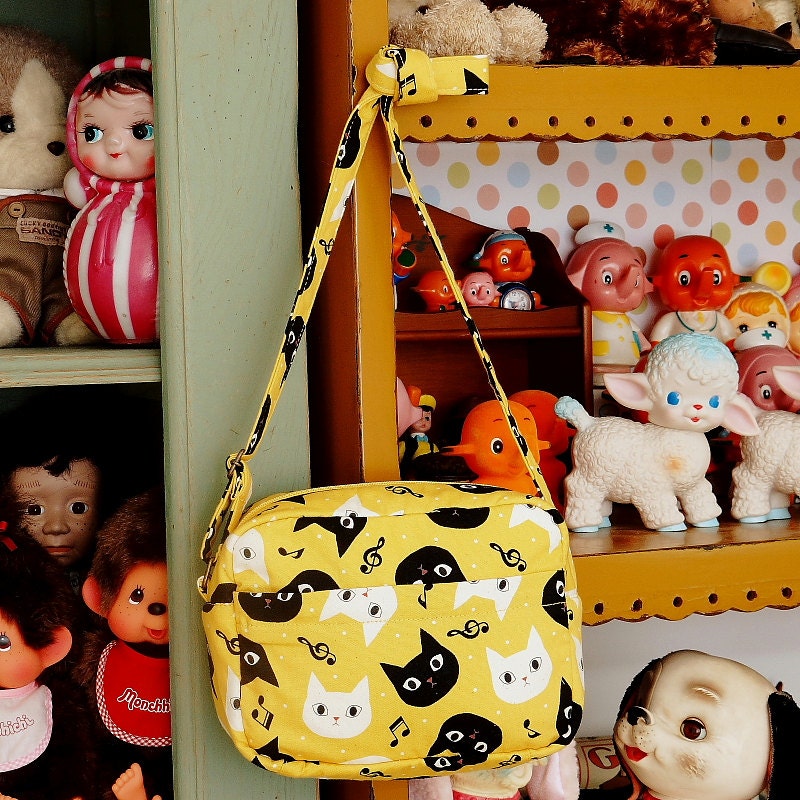 Handmade Japanese Shoulder Messenger Bag for girl and kids Etsy