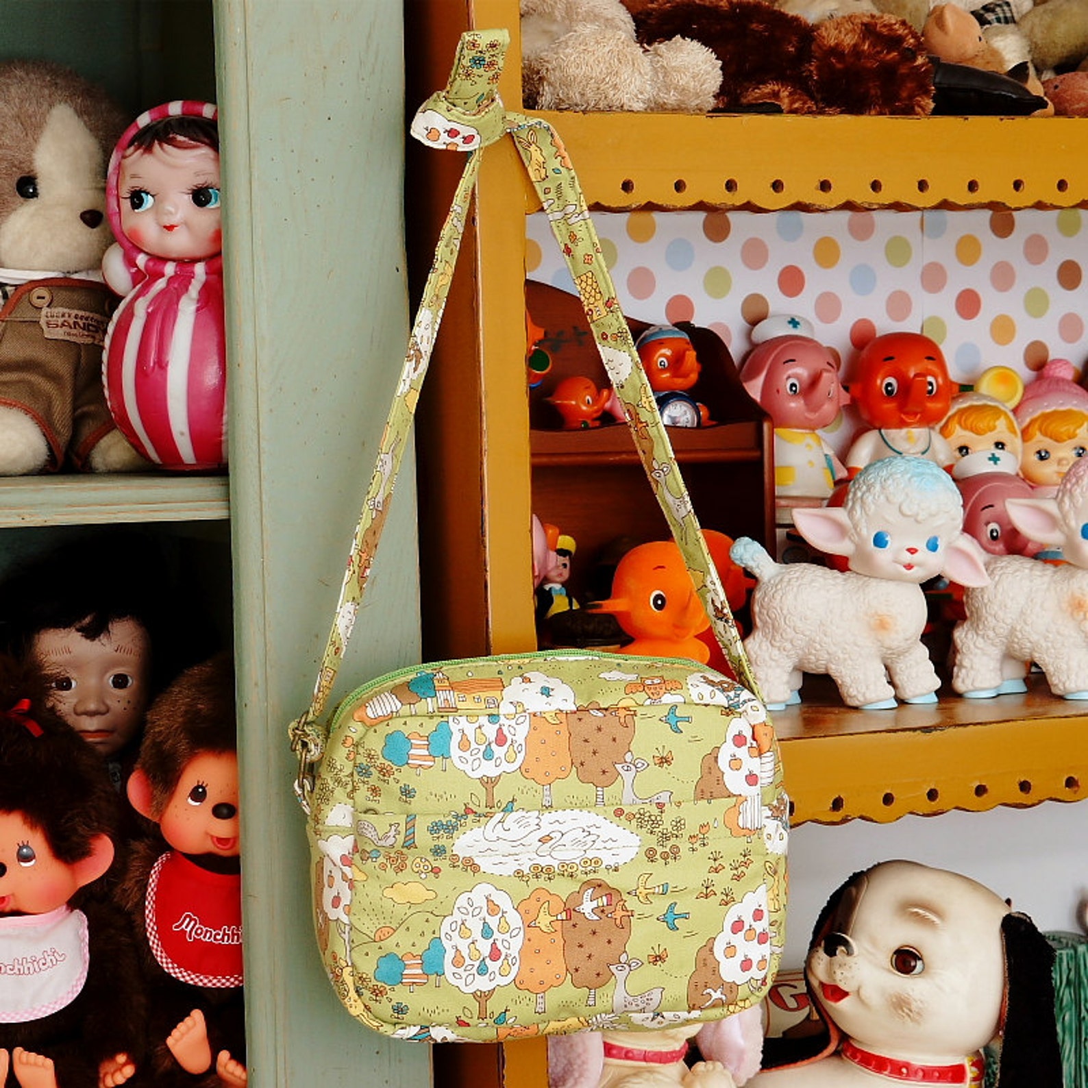 Japanese Handmade Shoulder Messenger Bag for girl and kids Etsy