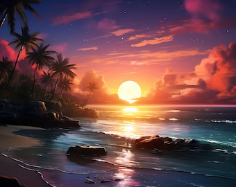 Playa tropical PNG