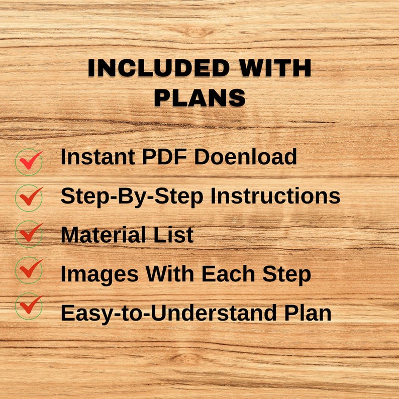 Planos para mesa de centro estilo granja, bricolaje rústico, carpintería para principiantes, fácil descarga en PDF. imagen 5