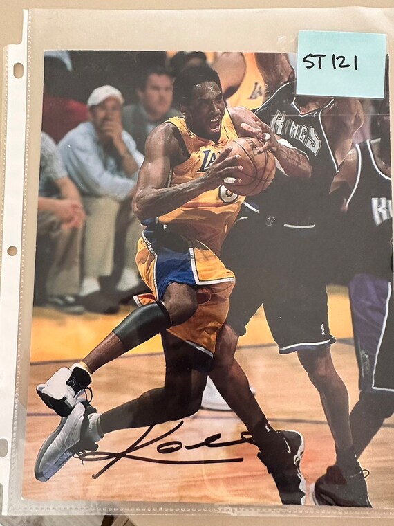 Kobe Bryant Authentic Autographed 8x10 1996 2016 Lakers Etsy
