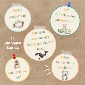 Cartes d'affirmation pour enfants, cartes d'encouragement, cartes de louanges, Growth Mindset Kids