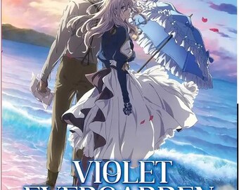 DVD Anime Violet Evergarden (1-13 End) + 2 Movies + OVA (english