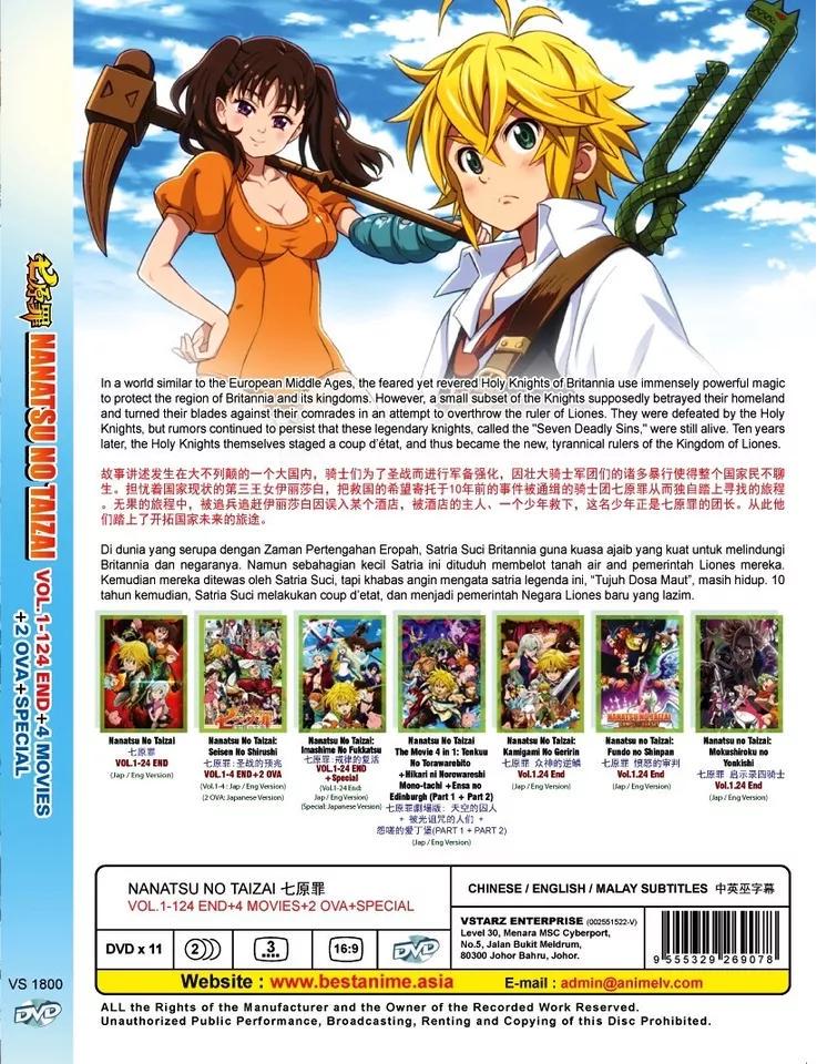 Meliodas The Seven Deadly Sins English Sub Meliodas Seven Deadly Sins S4  Dub Sins Season Deadly Sins Dub