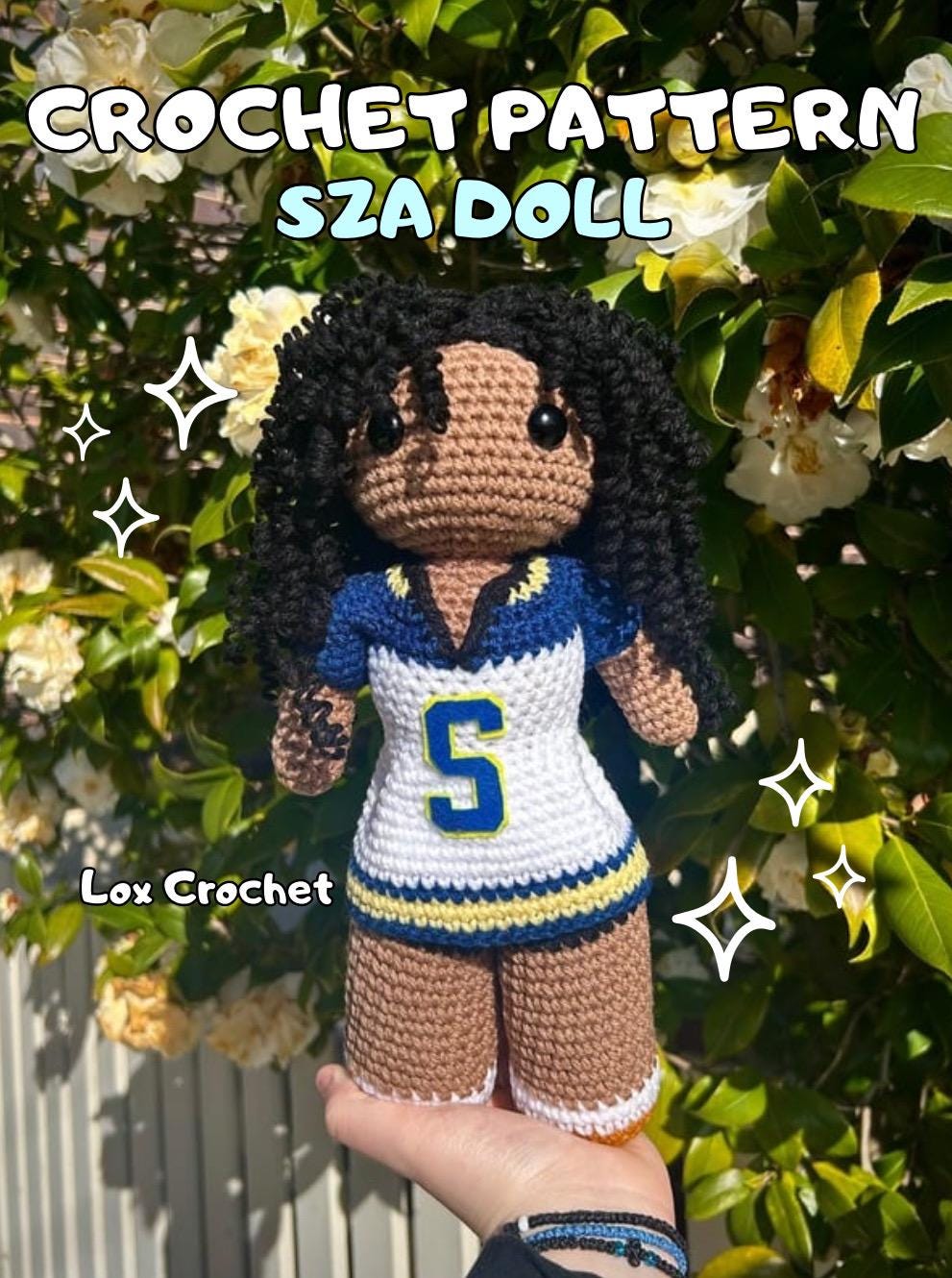 PATTERN* for SZA Crochet Doll
