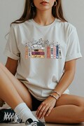 Taylor Swift Bookshelf T-Shirt - Taylorswift T-Shirt Gift for Book Lovers & Swifties- Taylor Swiftie Merch Wear