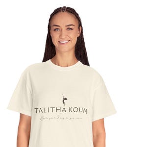 Comfort Colors Unisex Tshirt, TALITHA KOUM TShirt, Talitha Cumi, Christian Tshirts, Easter gift, Bible verse, Religious Shirt, Birthday gift