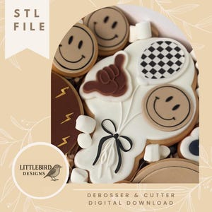 mini dude trio - Cookie Cutter & Stamp STL File