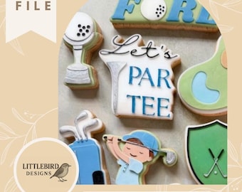 Let's partee- STL cookie cutter and stamp