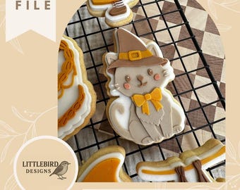 Cat Cookie Cutter Stamp (STL File)