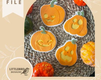 Pumpkins - STL cookie cutter and stamp
