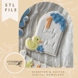 Duck Frame - STL cookie cutter & Stamp