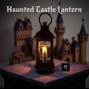 1:12 Scale Dollhouse Lantern or Lantern Brackets   Battery operated  Miniature lantern