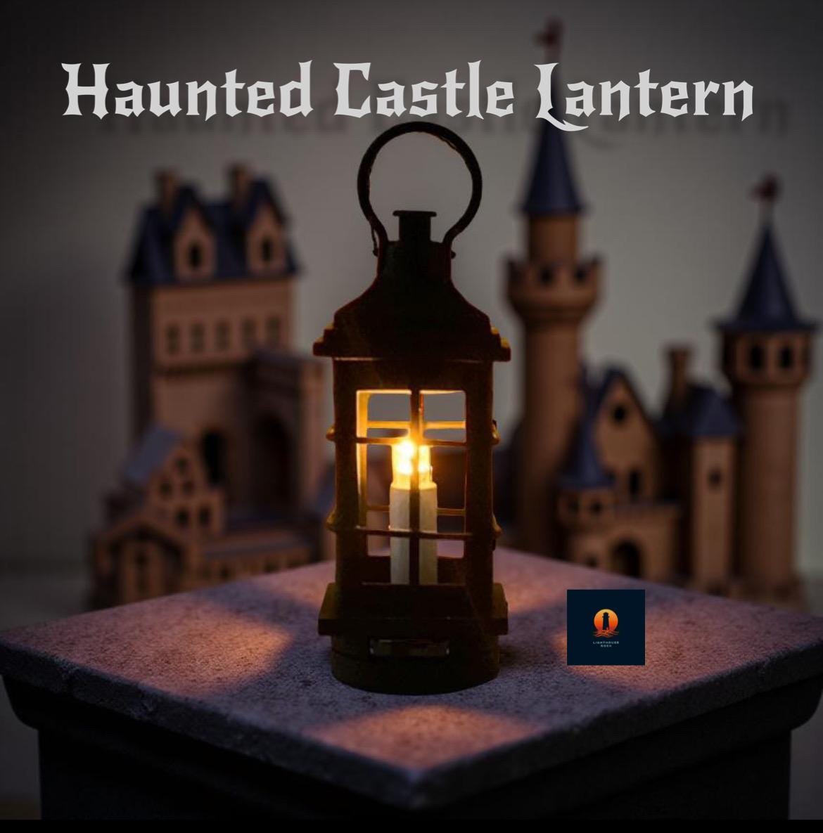 Lot De 2 Mini Lanternes LED Pour Poupées - Noir Et Laiteux - Kahlert Licht